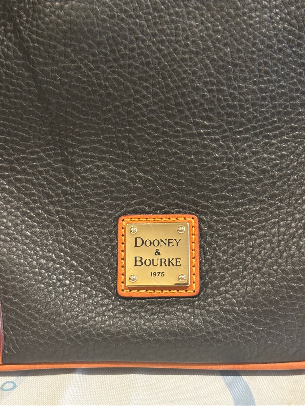 Dooney & Bourke Pebble Grain Leather Hobo Shoulder Handbag - Picture 8 of 12